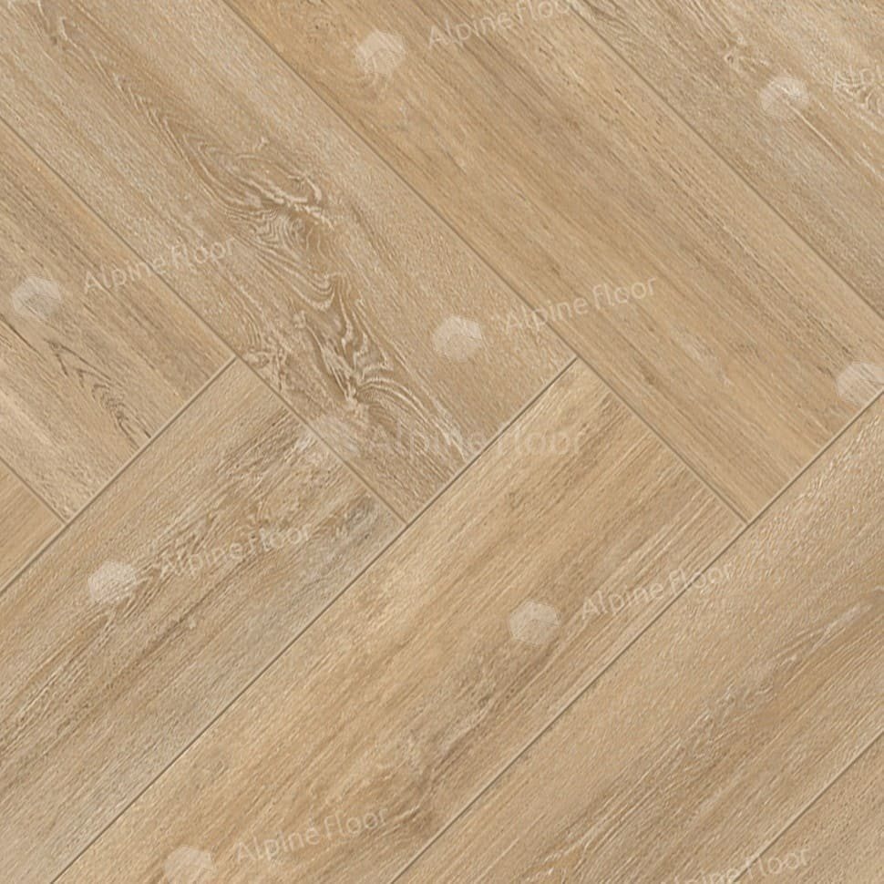 Ламинат "Alpine Floor" Herringbone Дуб Фландрия (606*101*8 мм) — купить в Ялте
