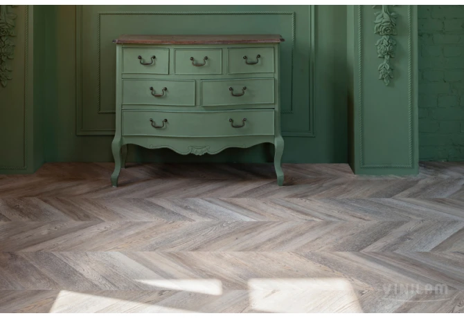 SPC ламинат Шеврон Шампань (1293*305*8,5 мм) — купить в Ялте