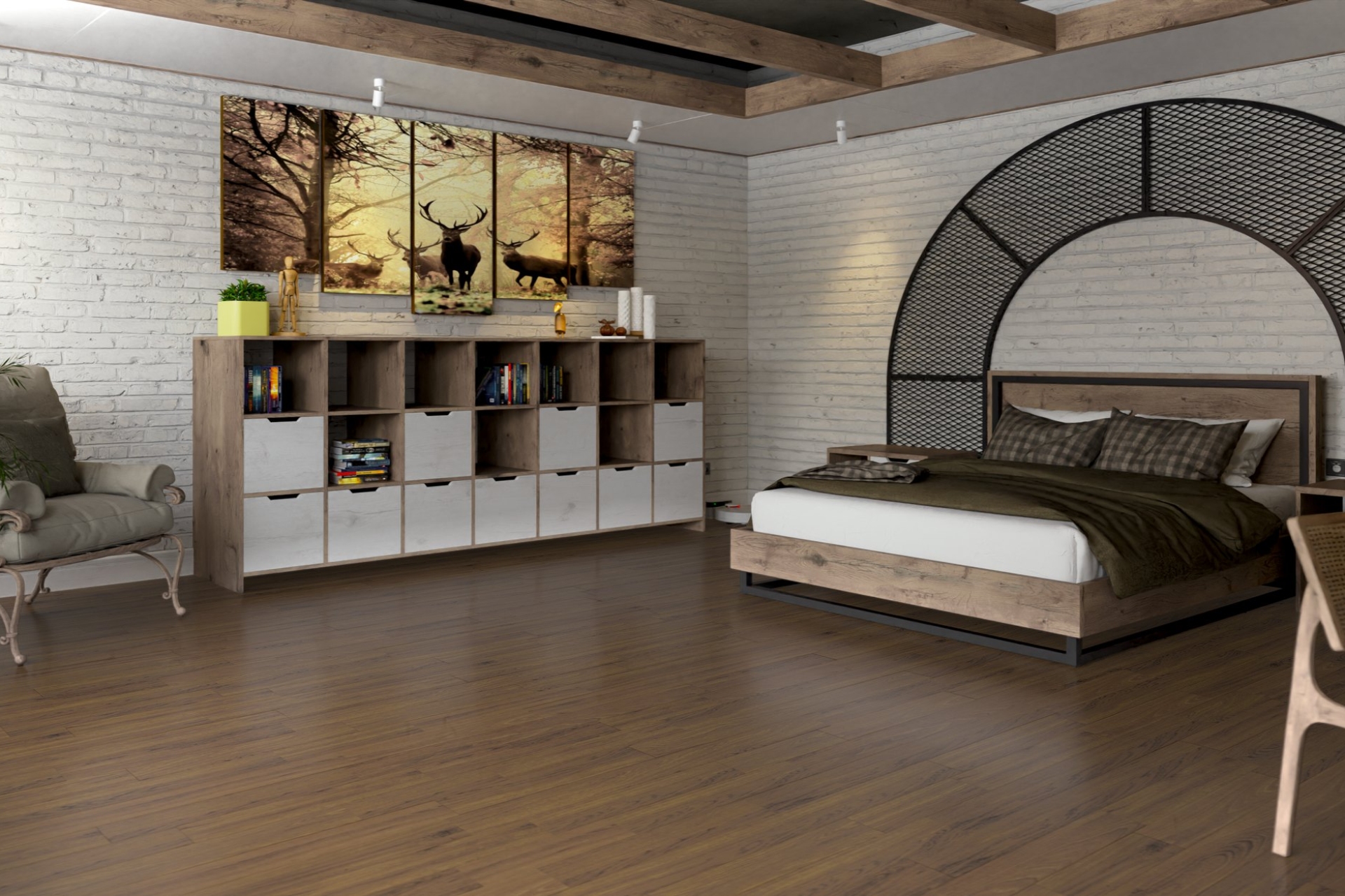 Инженерный паркет «Damy Floor» Ореховый — купить в Ялте