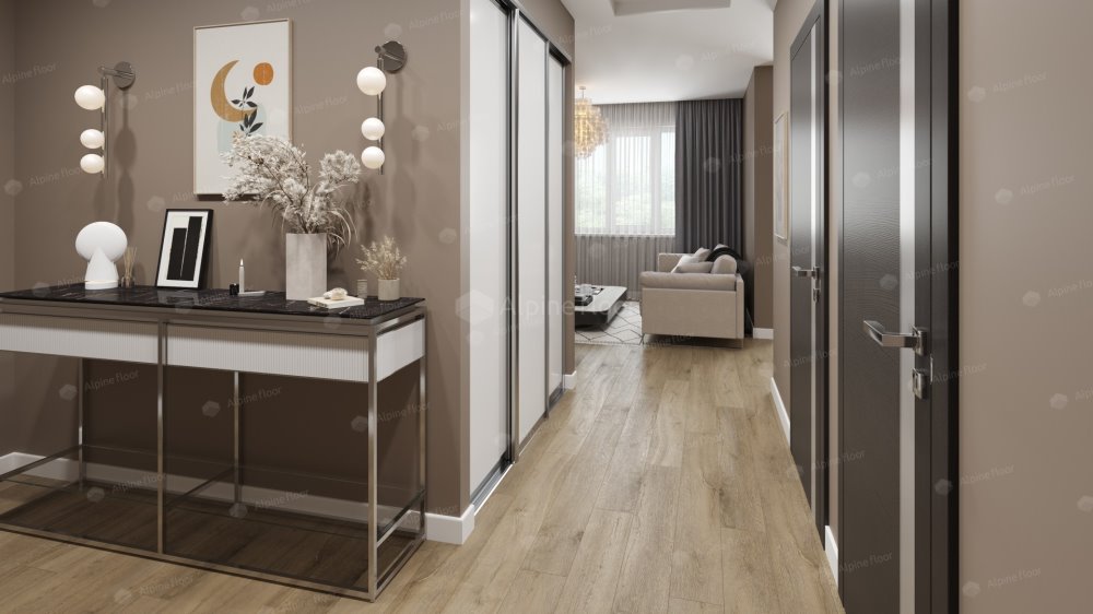 SPC Ламинат "Alpine Floor" Дуб млечный (1524*180*8 мм) — купить в Ялте