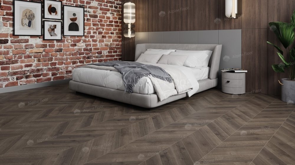 LVT плитка "Alpine Floor" Дуб Антарес (555*127*2,5 мм) — купить в Ялте