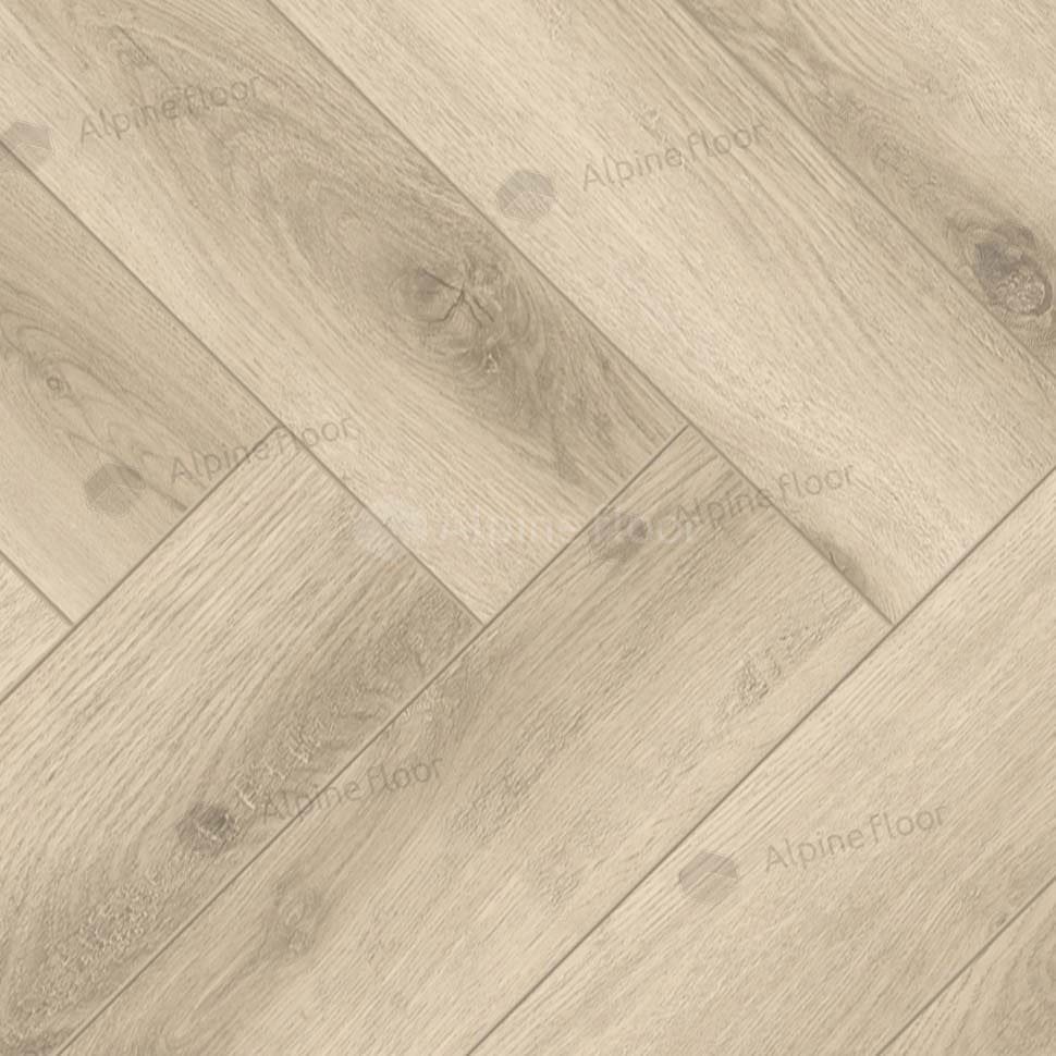 Ламинат "Alpine Floor" Herringbone Дуб Орлеан (606*101*8 мм) — купить в Ялте