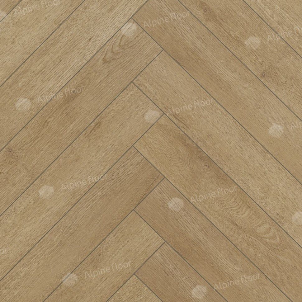 Ламинат "Alpine Floor" Herringbone 12 Дуб Молизе (600*100*12 мм) — купить в Ялте