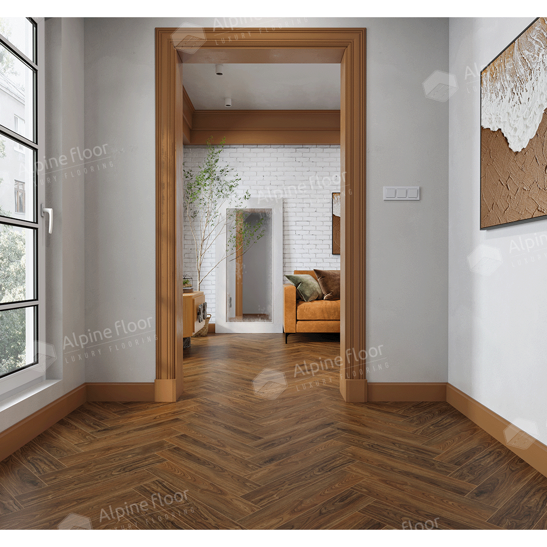 SPC ламинат "Alpine Floor" Орех Кенари (600*125*4 мм) — купить в Ялте