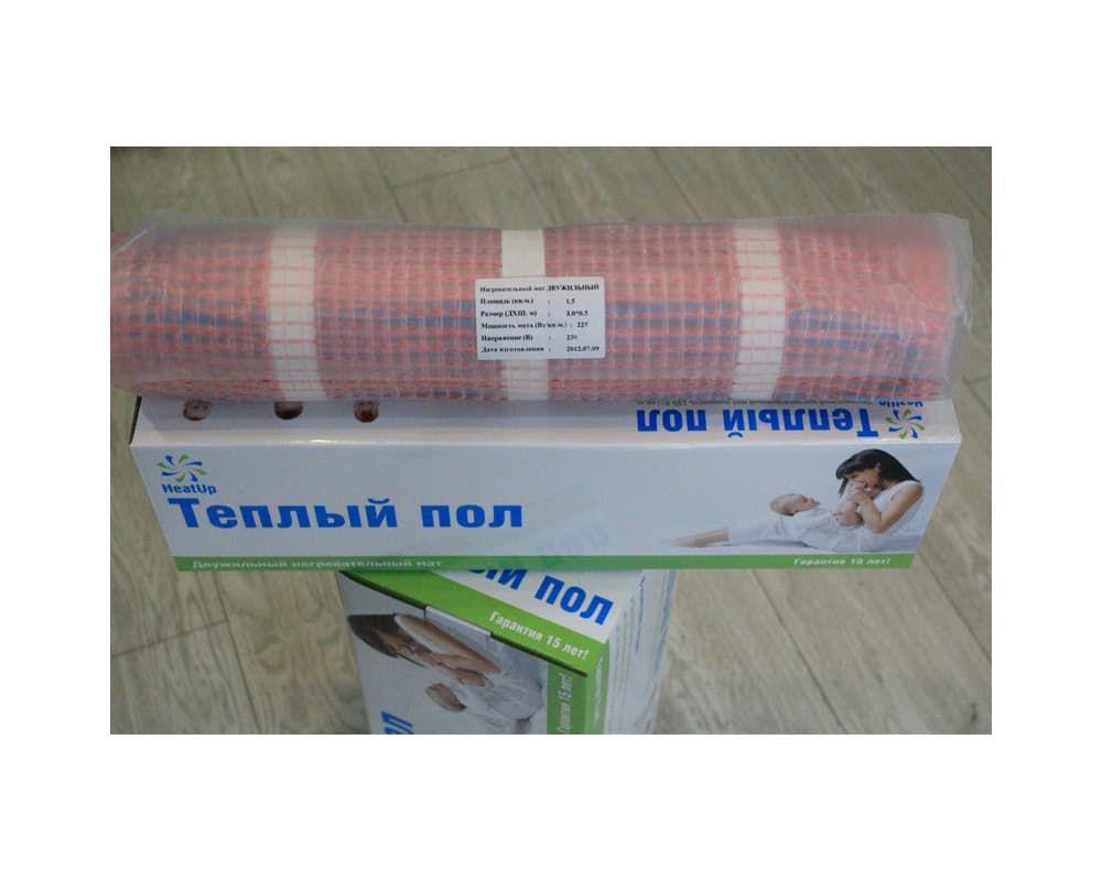 Пленочный теплый пол "HeatUp" 0,5*6м монтажный комплект — купить в Ялте