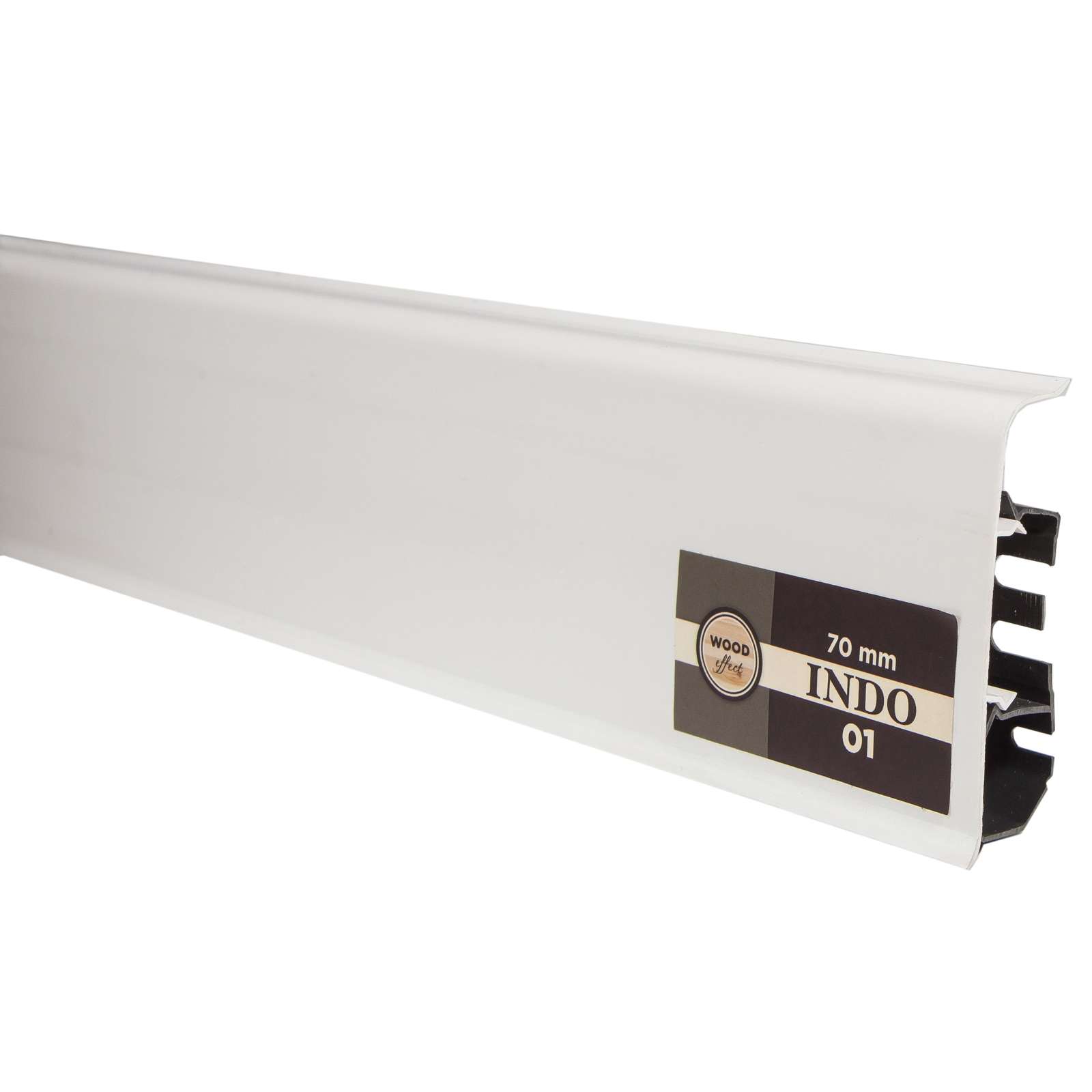 Плинтус "Arbiton" Indo Белый (2500*26*70 мм) — купить в Ялте