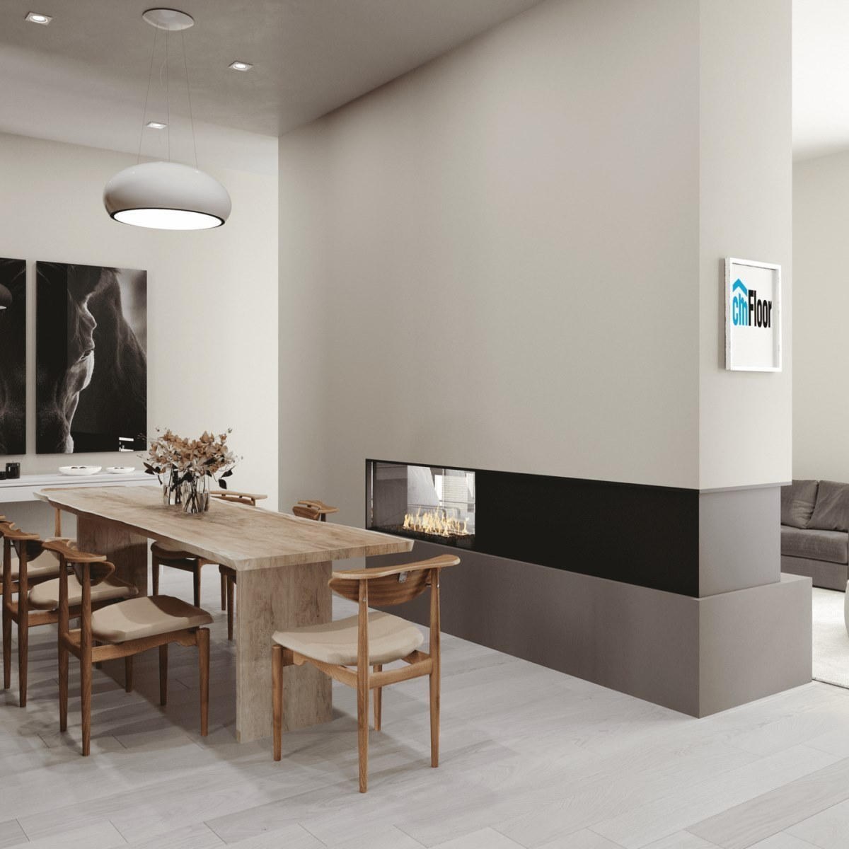 Виниловое напольное покрытие ScandiWood 02 Дуб Белый (180*1220*5 мм) — купить в Ялте