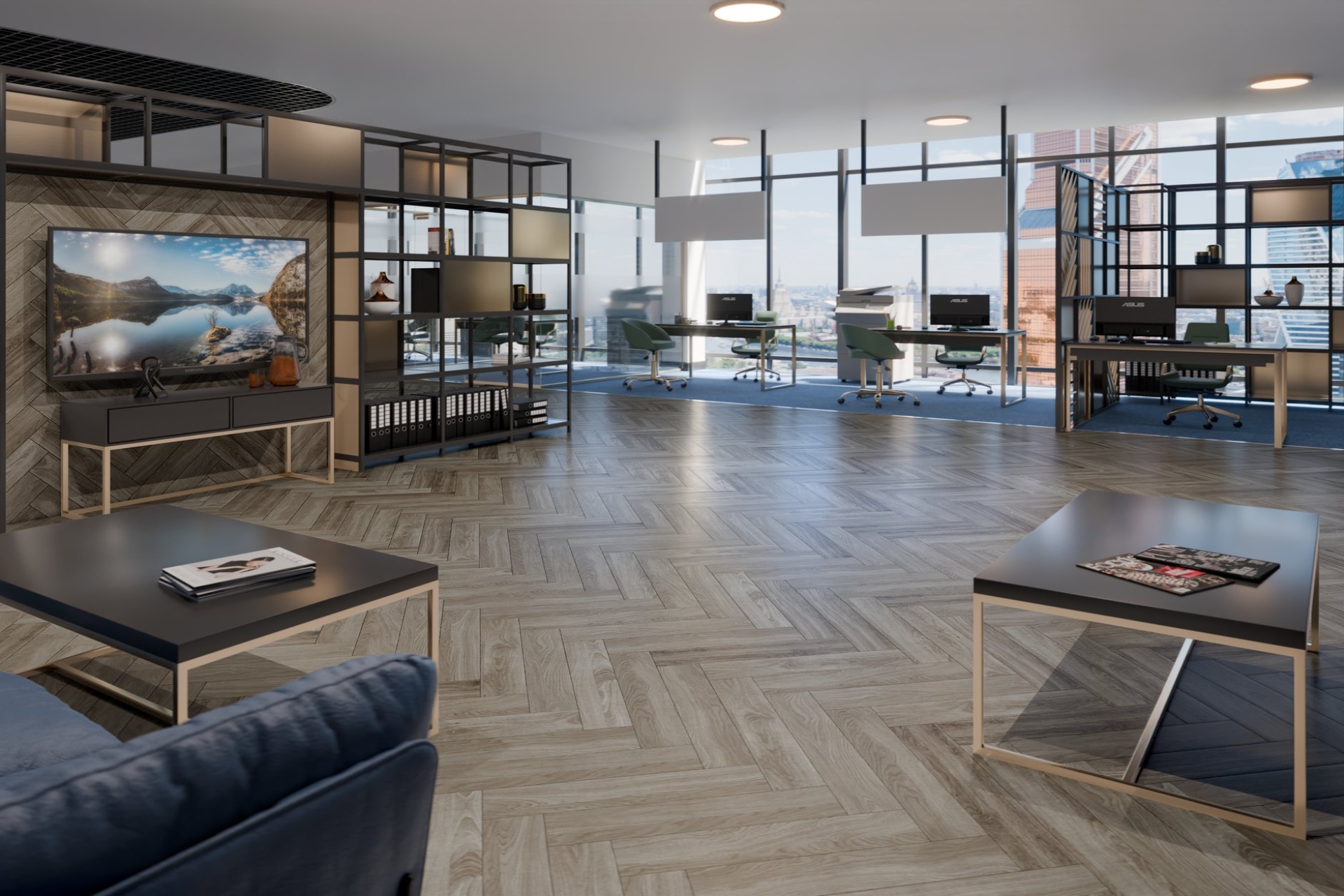 Инженерный паркет «Damy Floor» Скандинавский (укладка елочкой) — купить в Ялте