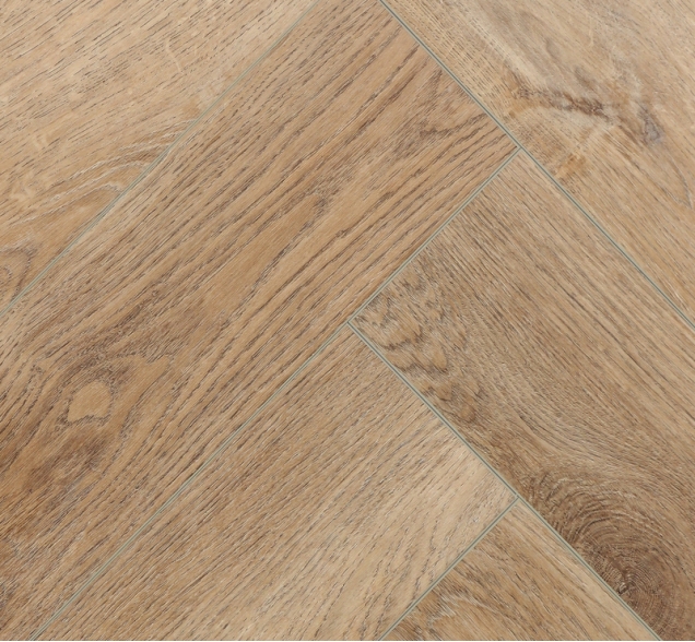 Виниловый ламинат SPC "Cronafloor" Herringbone Дуб Монпелье (640*128*4,5 мм) — купить в Ялте