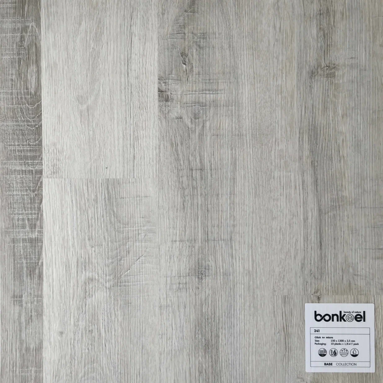 Плитка ПВХ "Bonkeel" Base New 241 (1220*150*3,5 мм) — купить в Ялте