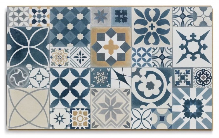 Ламинат "Alsafloor" Creativ Tile 10.33 Melazzo bleu 819 (640*384*10 мм) — купить в Ялте