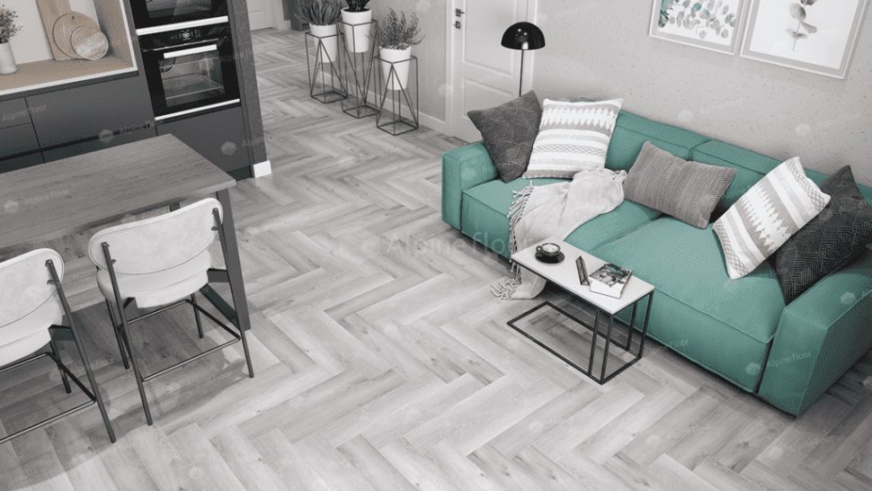 Виниловый ламинат "Alpine Floor" Parquet Light Дуб Лейтена (600*125*4 мм) — купить в Ялте