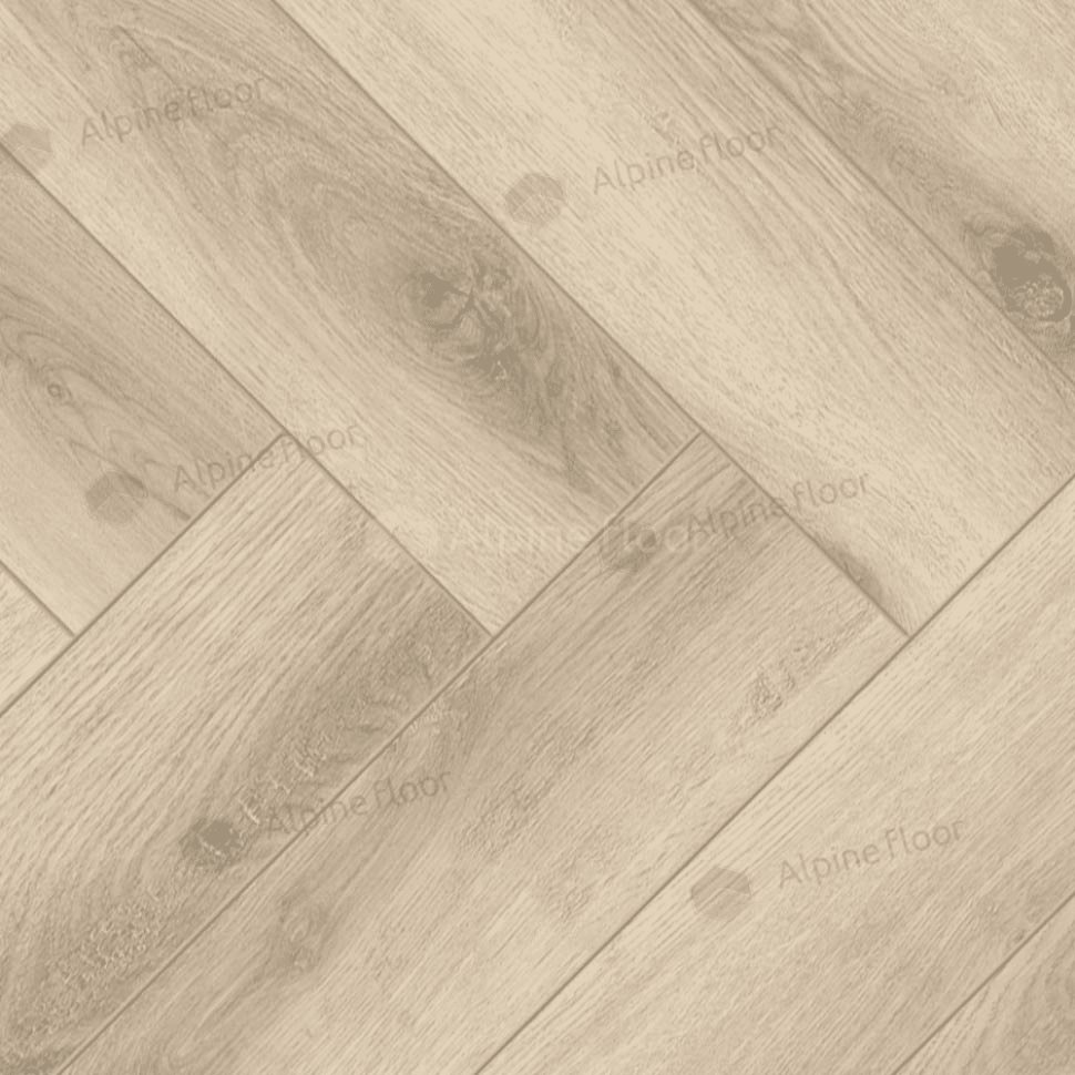 Ламинат "Alpine Floor" Herringbone 12 PRO Дуб Орлеан (606*101*12 мм) — купить в Ялте