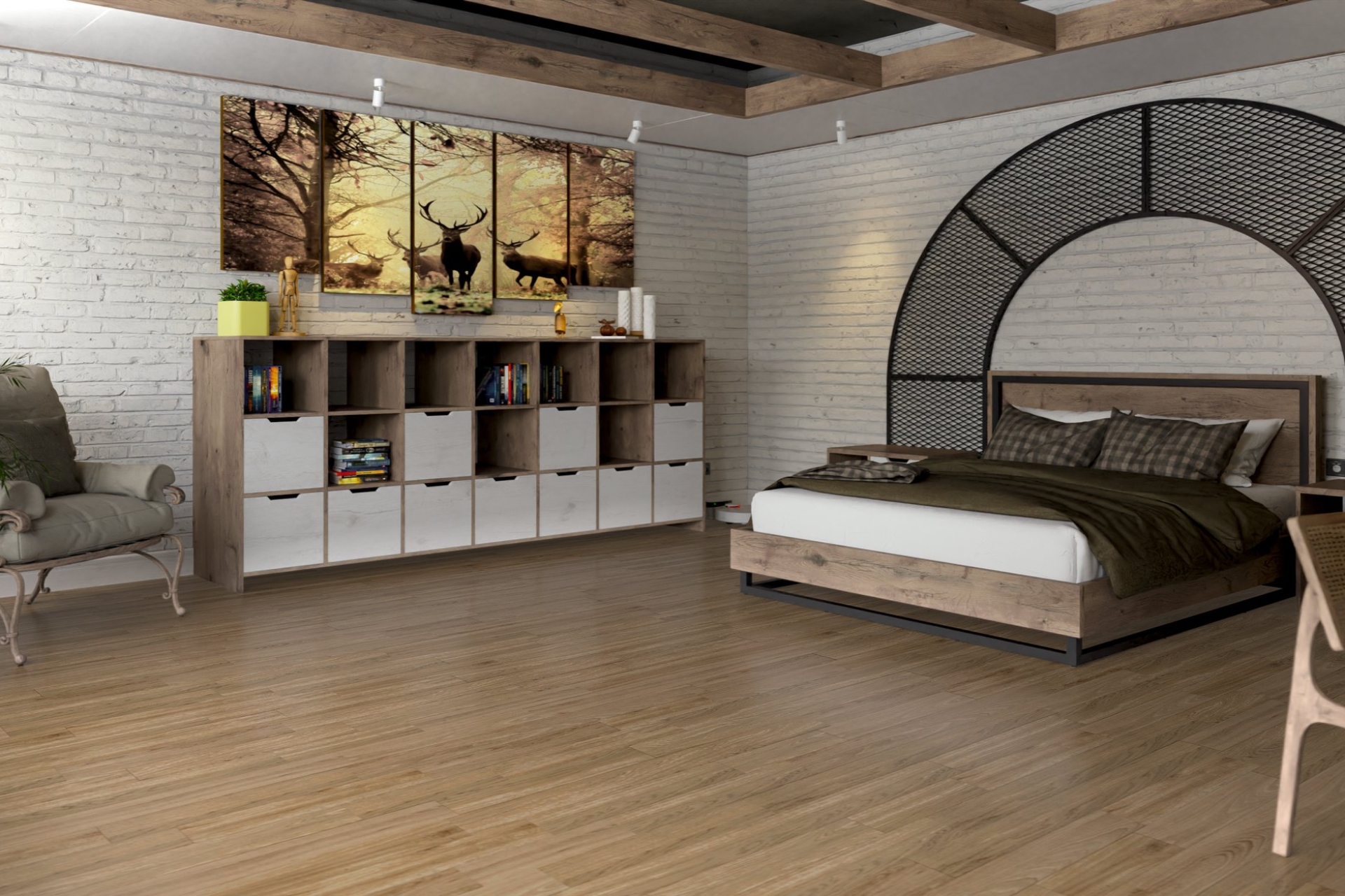 Инженерный паркет «Damy Floor» Натуральный (укладка палуба) — купить в Ялте