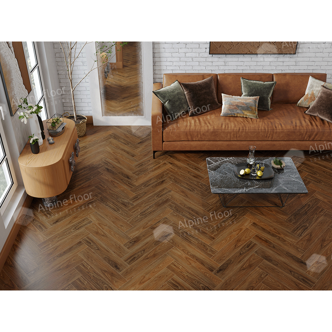 SPC ламинат "Alpine Floor" Орех Кенари (600*125*4 мм) — купить в Ялте