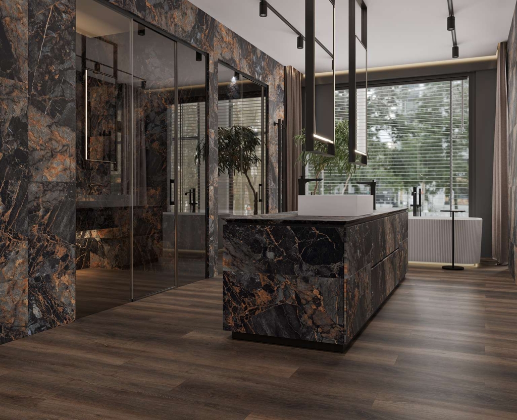 Кварцвиниловая плитка LVT "Alpine Floor" Дуб Левитан (1219*184*2 мм) — купить в Ялте