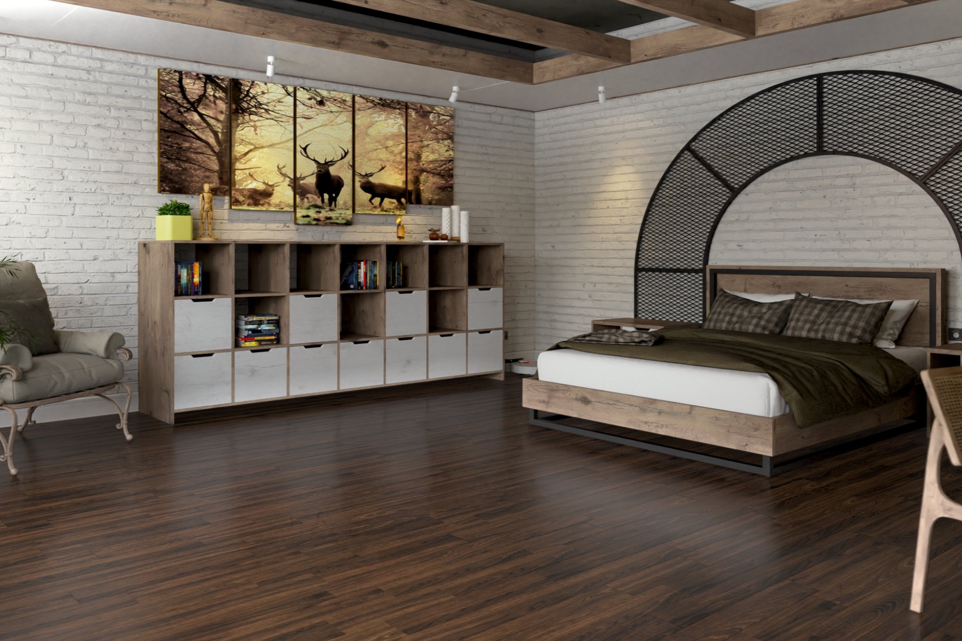 Инженерный паркет «Damy Floor» Каштановый — купить в Ялте