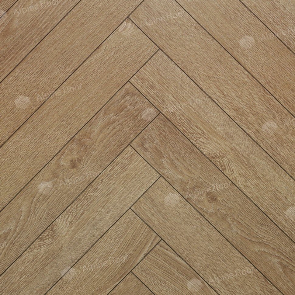 Ламинат "Alpine Floor" Herringbone 12 Дуб Тироль (600*100*12 мм) — купить в Ялте