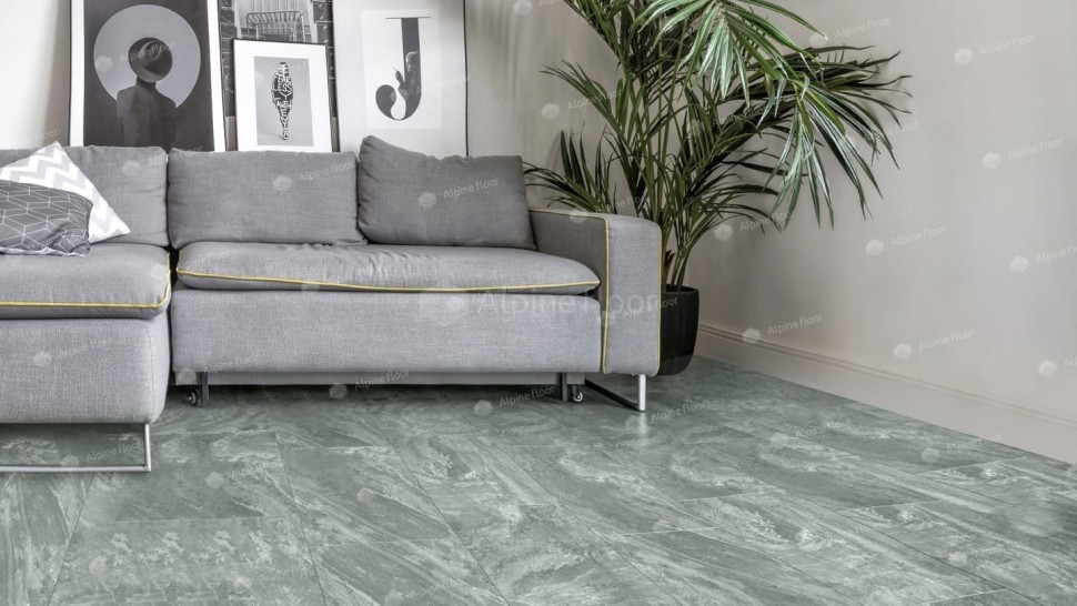 Виниловая плитка "Alpine Floor" Light Stone Хэмпшир (608*303*2,5 мм) — купить в Ялте