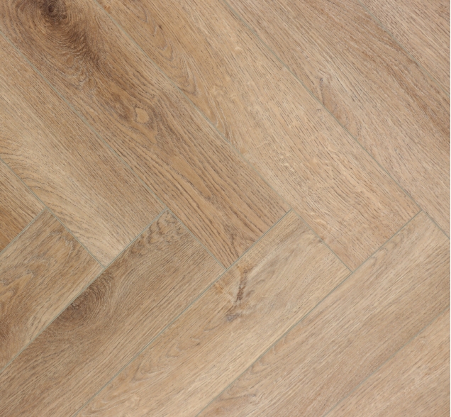 Виниловый ламинат SPC "Cronafloor" Herringbone Дуб Монпелье (640*128*4,5 мм) — купить в Ялте