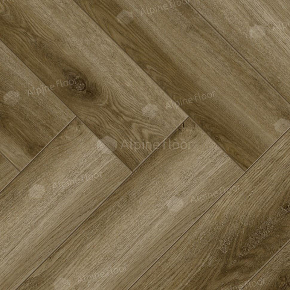 Ламинат "Alpine Floor" Herringbone Дуб Марсель (606*101*8 мм) — купить в Ялте