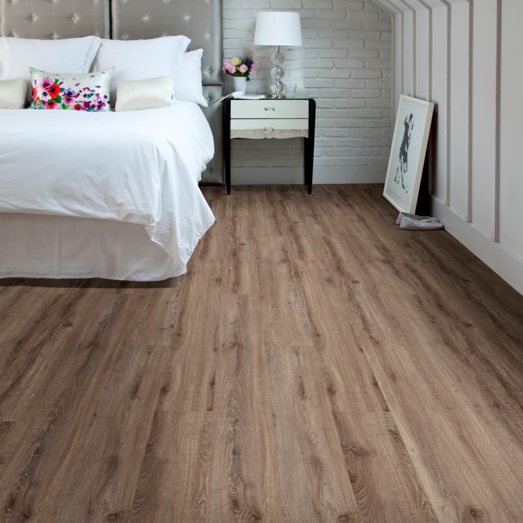 SPC ламинат "Adelar" Solida Acoustic 04870 European Oak (1219*178*5 мм) — купить в Ялте