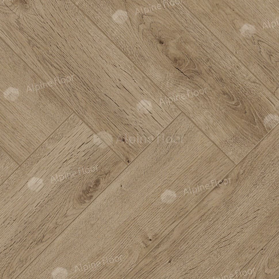 Ламинат "Alpine Floor" Herringbone Дуб Прованс (606*101*8 мм) — купить в Ялте